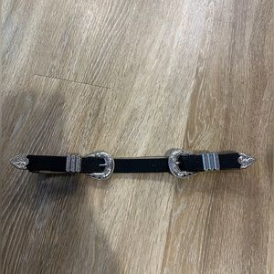 Princesspolly: western double belt -Bri Bri Waist Belt